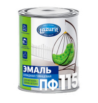 Эмаль Lazurit RAL6029 1 ПФ-115 (алкидная глянц зеленая 1,8кг)