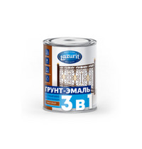 Грунт-эмаль по ржавчине Lazurit RAL6029 111 (быстросохнущая зеленая 1,9кг)