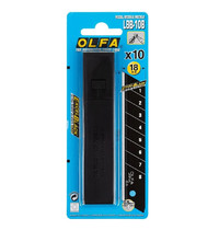 Лезвие сегментированное Olfa Black Max OL-LBB-10B 18мм х 100мм х 0,5мм 10шт
