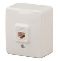 Розетка Эра Эксперт 11-3203-02 информационная RJ45 ОУ IP20 Б0020731 (слоновая кость)