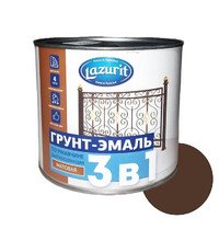 Грунт-эмаль по ржавчине быстросохнущая шоколадная RAL8017 (1,9кг) 