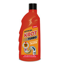 Гель для устранения засоров Krot Turbo 500 г