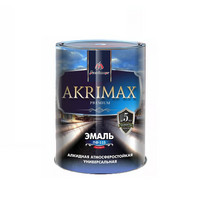 Эмаль алкидная Akrimax Premium ПФ-115 0.8 кг желтая УТ-00001917