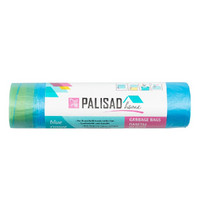 Пакеты для мусора с завязками Palisad Home 35 л 15 шт синие(927155)