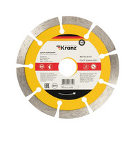 Диск алмазный отрезной сегментный Kranz KR-90-0101 125x22.2 мм