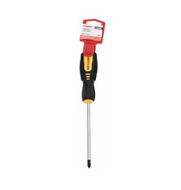 Отвертка крестовая Rexant 12-4728 PH2х125 мм двухкомпонентная рукоятка (1/1/240)