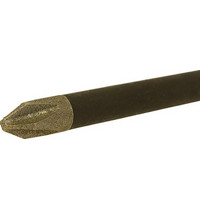 Отвертка крестовая Hanskonner HK1040-16-PH2-100 (2х100 с алмазным наконечником S2 59 HRC)