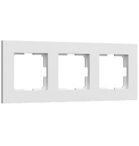 Рамка на 3 поста Slab белый матовый Werkel W0032961