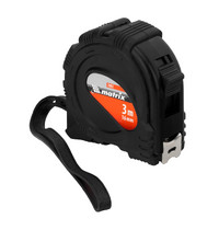 Рулетка Matrix Black 31013 (3 м х 16 мм обрезиненный корпус)