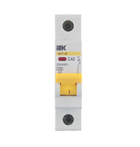Выключатель автоматический модульный IEK ВА 47-29 MVA20-1-040-C 1п C 40А 4.5кА