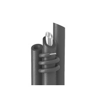 Теплоизоляция для труб отопления Energoflex Super EFXT022092SU 22х9 мм 2 м